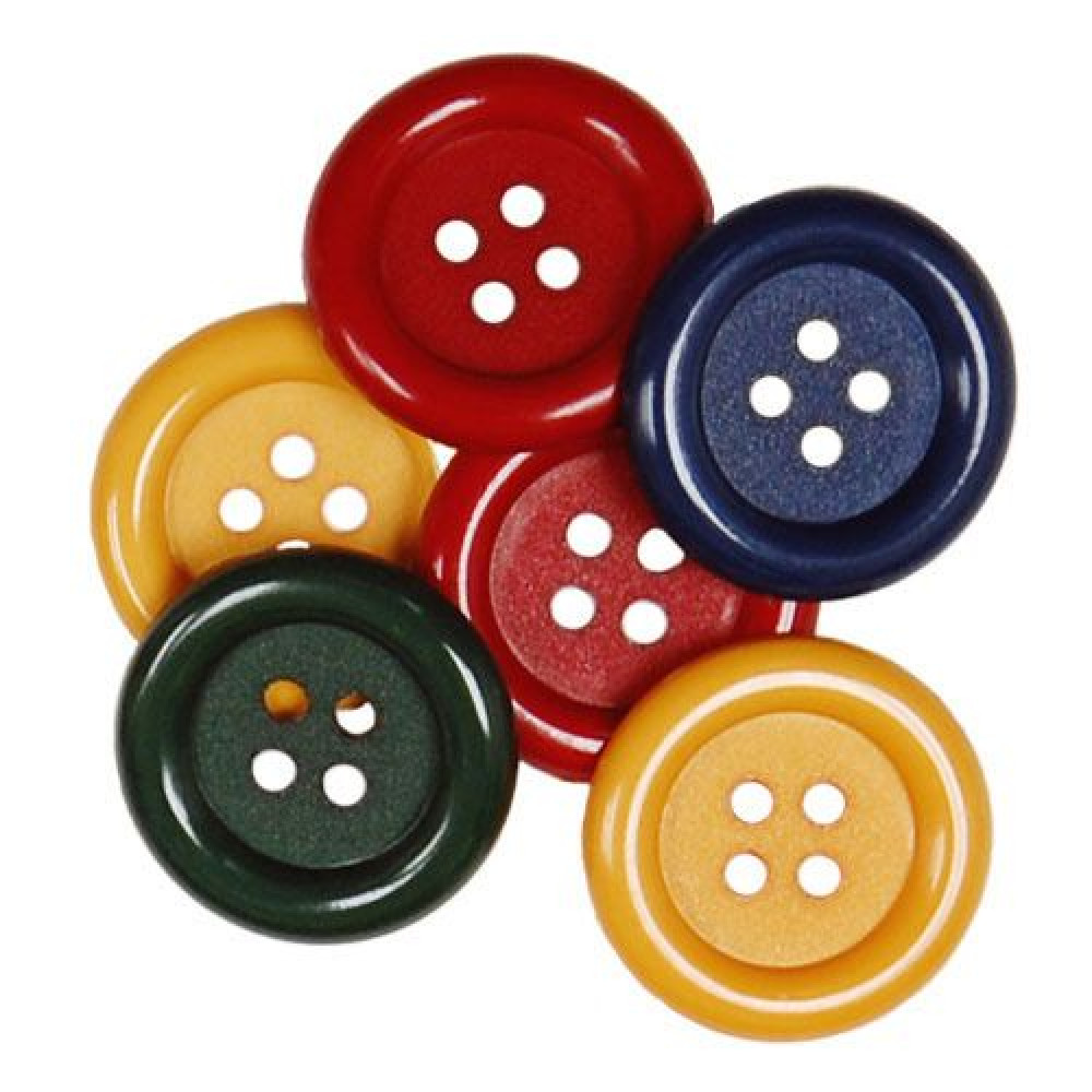Decorative Buttons - Country Colours